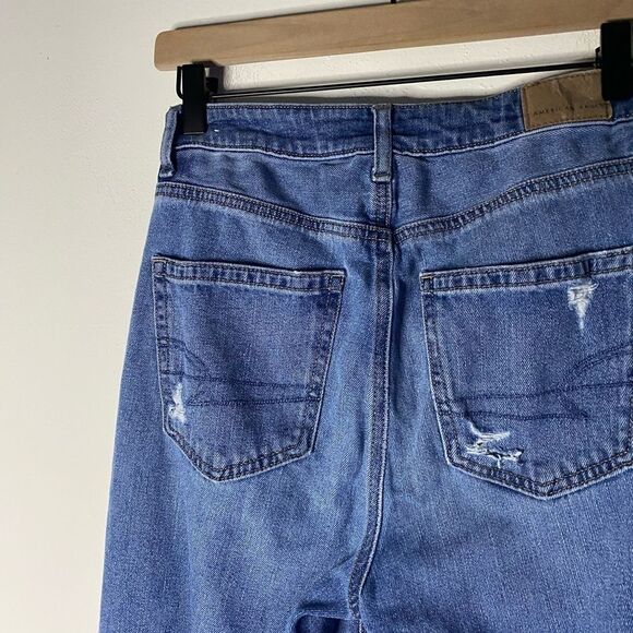 American Eagle Busted Knee Mom Jean Size 4 - Picture 5 of 11